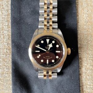 Two tone Tudor watch